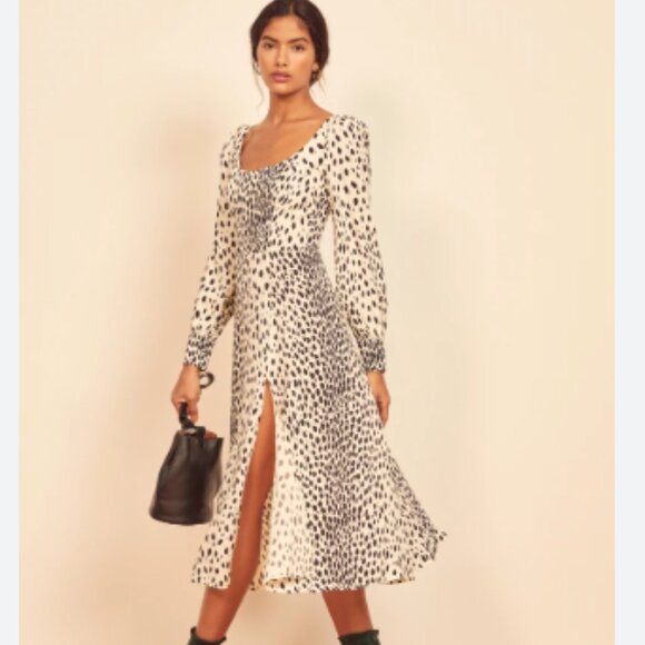 Reformation Alessi Dress - Cheetah Print - Picture 1 of 10